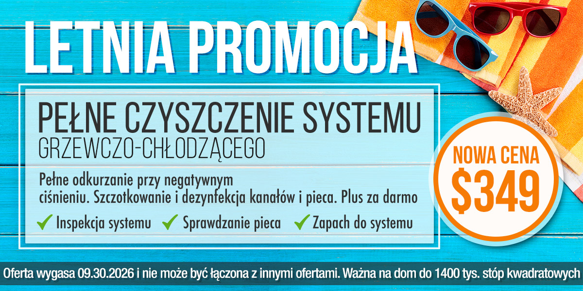 Kupon rabatowy na czyszczenie kanałów HVC lato 2026